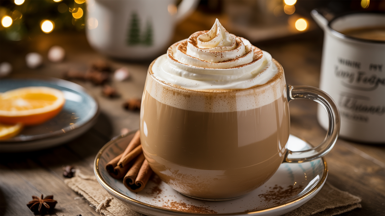 Keto Spiced Vanilla Maple Latte (Holiday Edition)