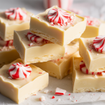 Keto White Chocolate Peppermint Bark Bites