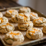 Keto Cheddar Jalapeño Breakfast Biscuits (Almond Flour)