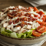 Keto Creamy BLT Chicken Salad Bowls