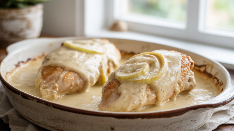 Keto Creamy Onion Chicken Bake Keto Creamy Onion Chicken Bake